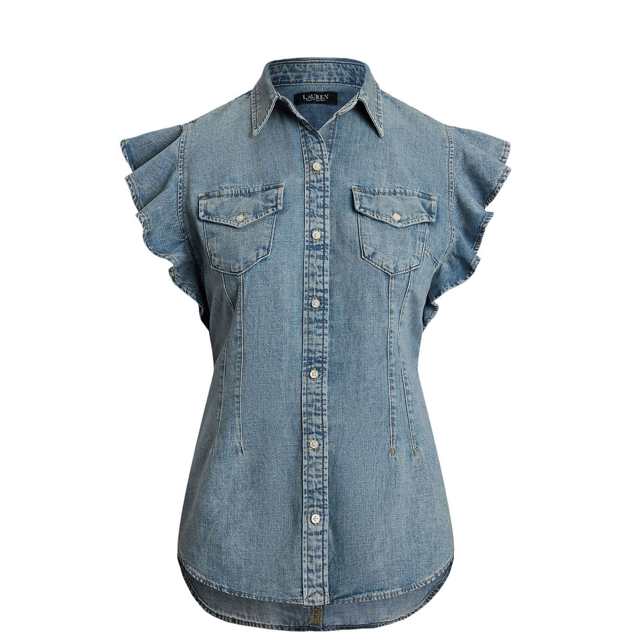 Palmancee Flutter Denim Shirt