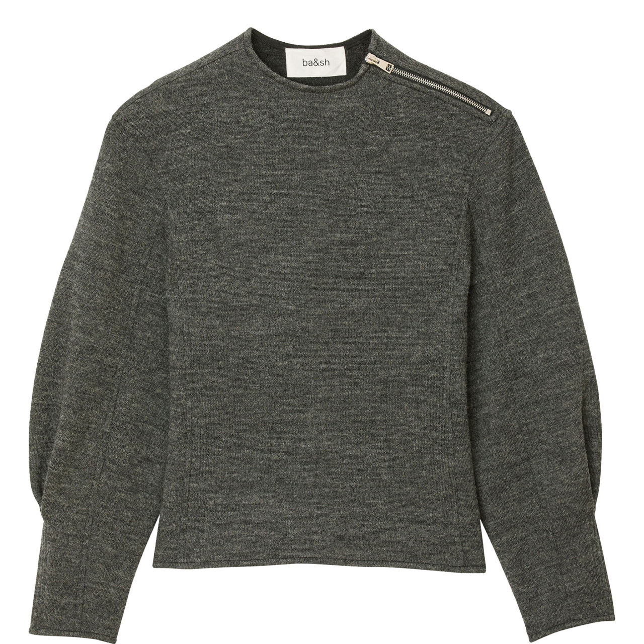 Myra Zip Knitted Top