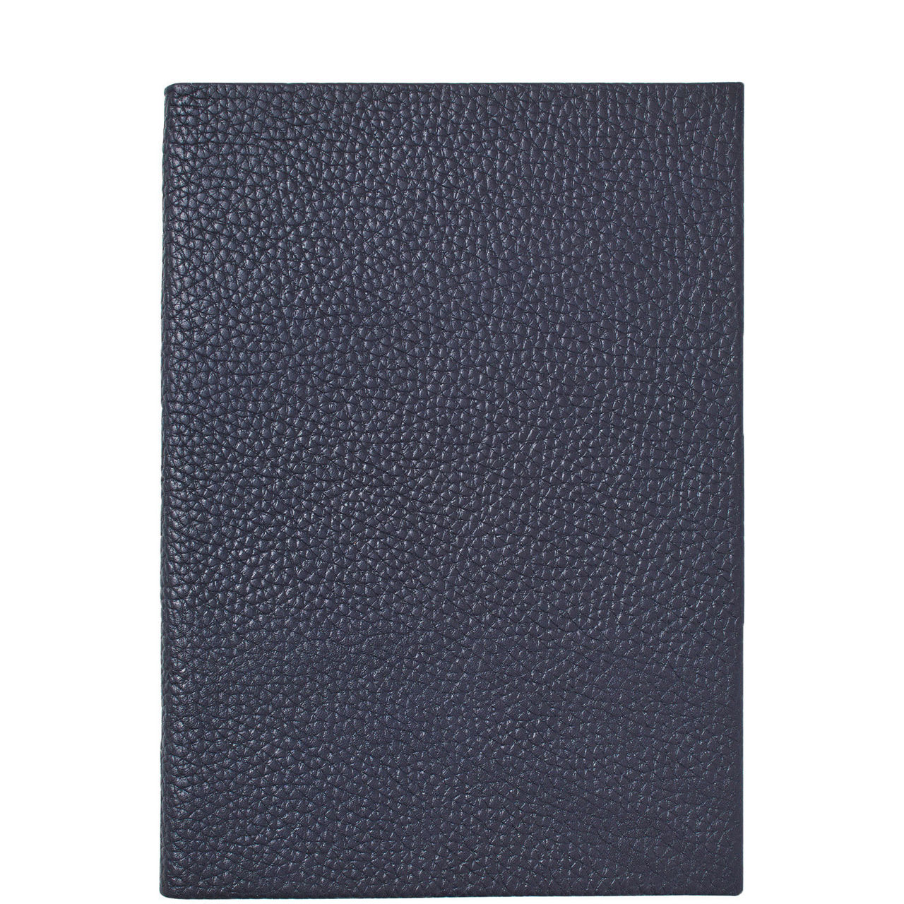 A5 Pebbled Leather Bound Notebook