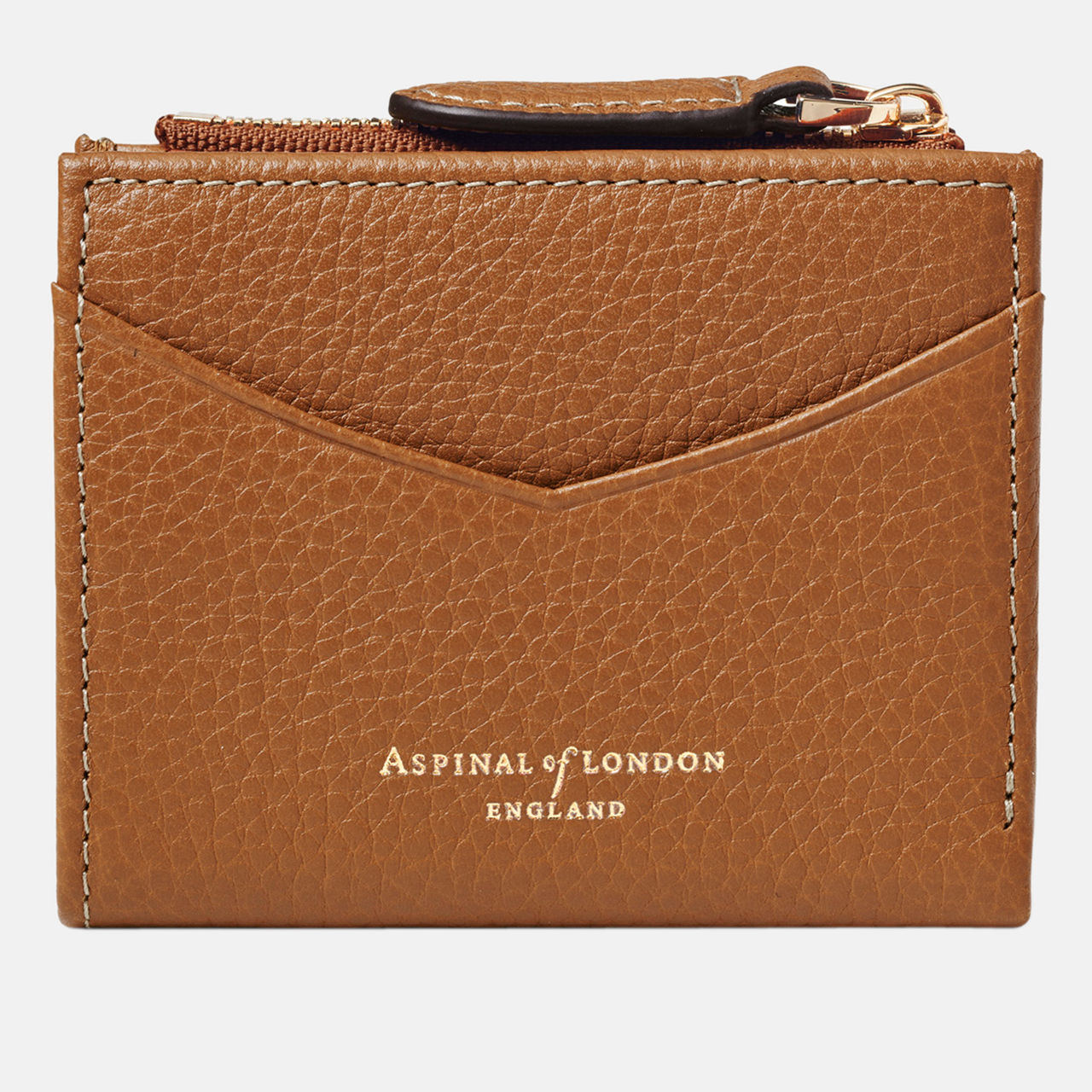 Hudson Multi-Use Pebbled Leather Cardholder