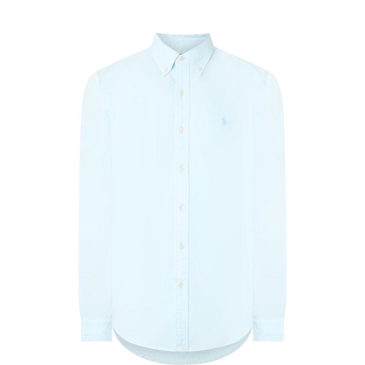 Polo Player Logo Mineral-Dyed Oxford Shirt