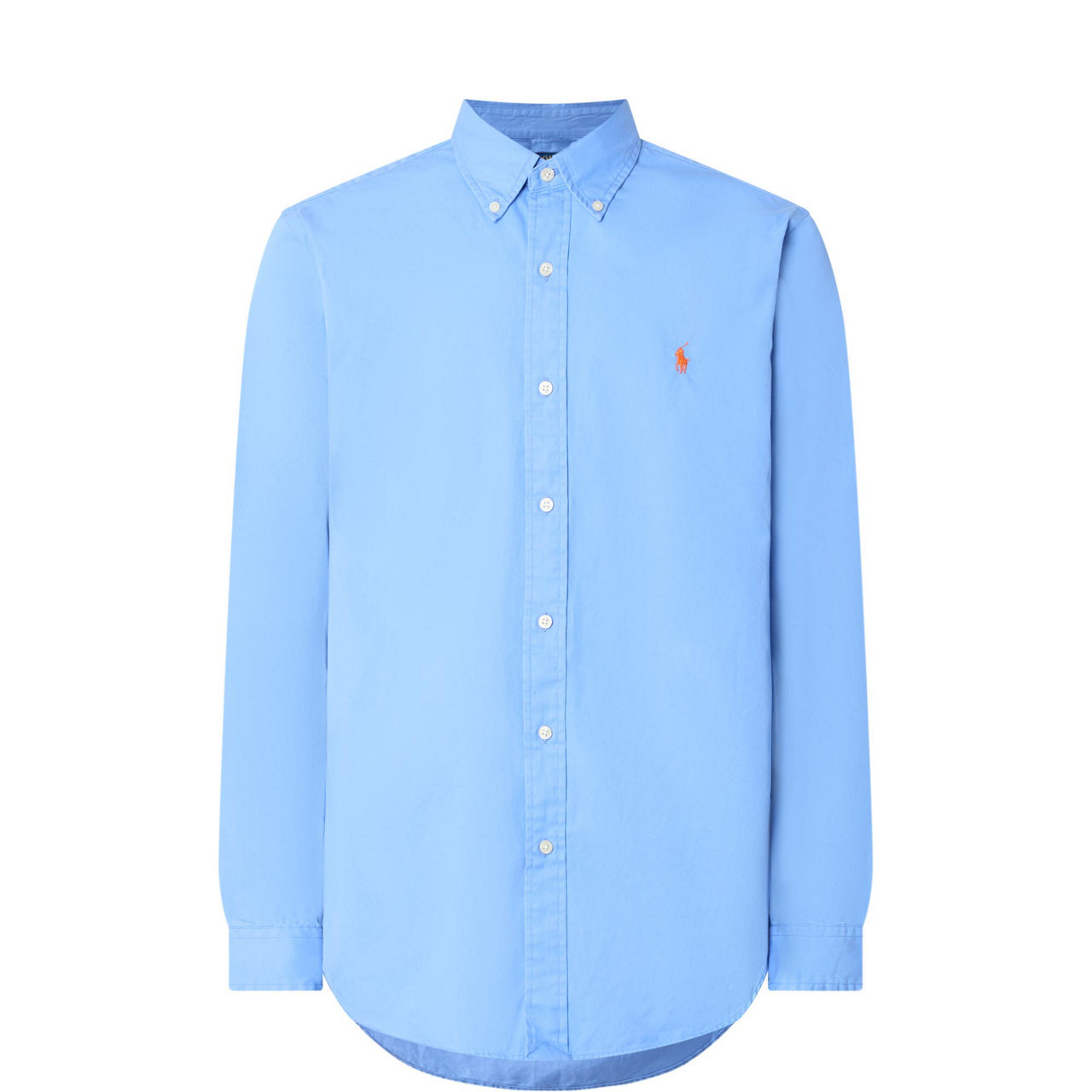 Polo Player Logo Twill Oxford Shirt