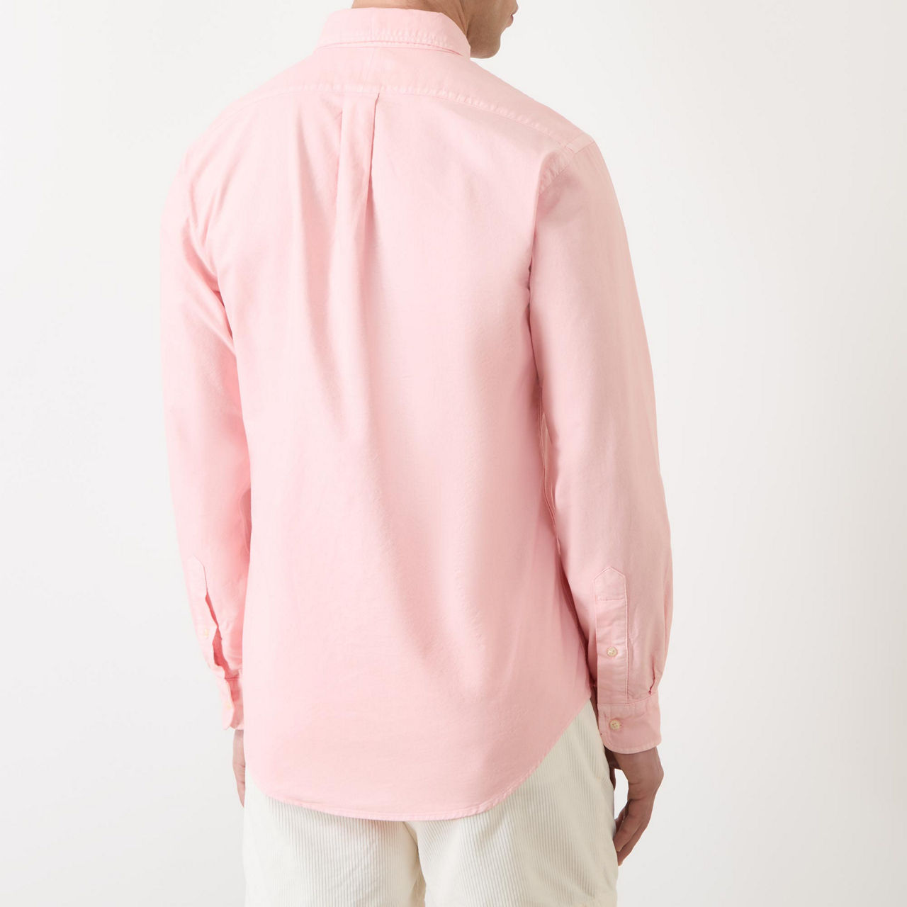 Polo Player Logo Mineral-Dyed Oxford Shirt Polo Player Logo Mineral-Dyed Oxford Shirt