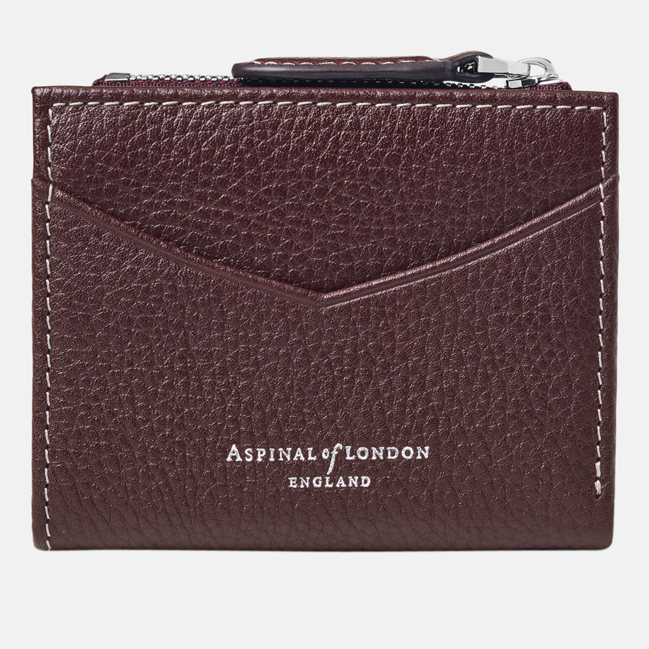 Hudson Multi-Use Pebbled Leather Cardholder