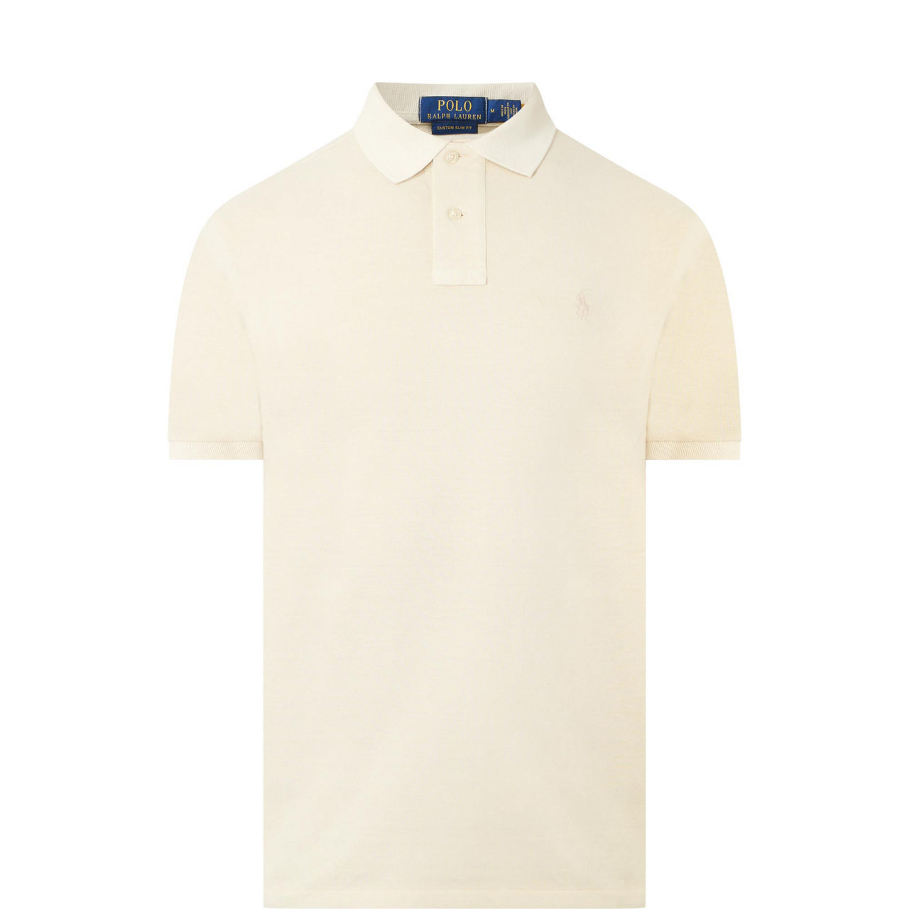 Polo Player Logo Mineral-Dyed Polo Shirt