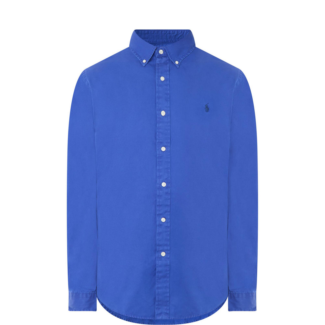 Polo Player Logo Twill Oxford Shirt