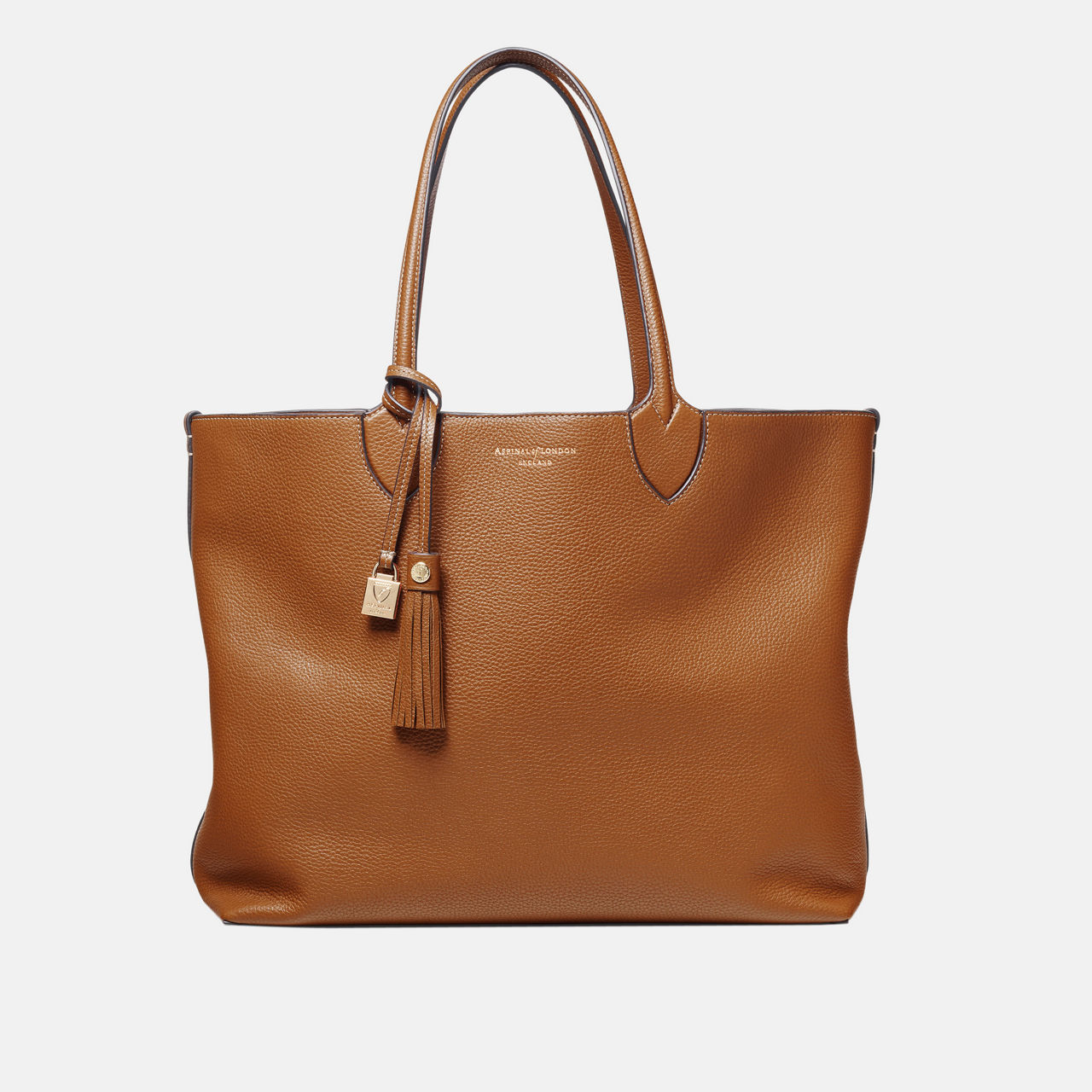 The Hudson Pebbled Leather Tote