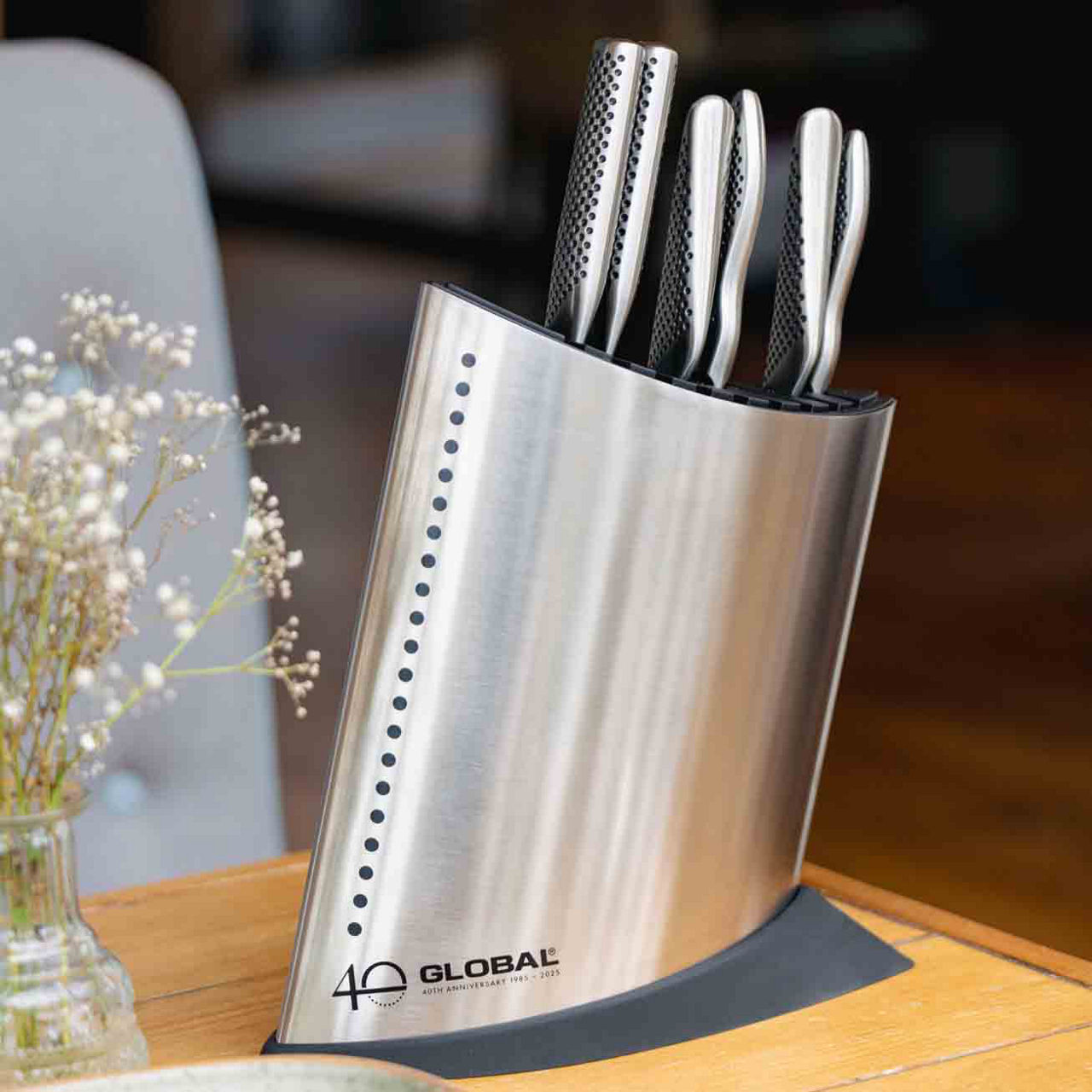 Global 40th Anniversary Knife Block Seven-Piece Set