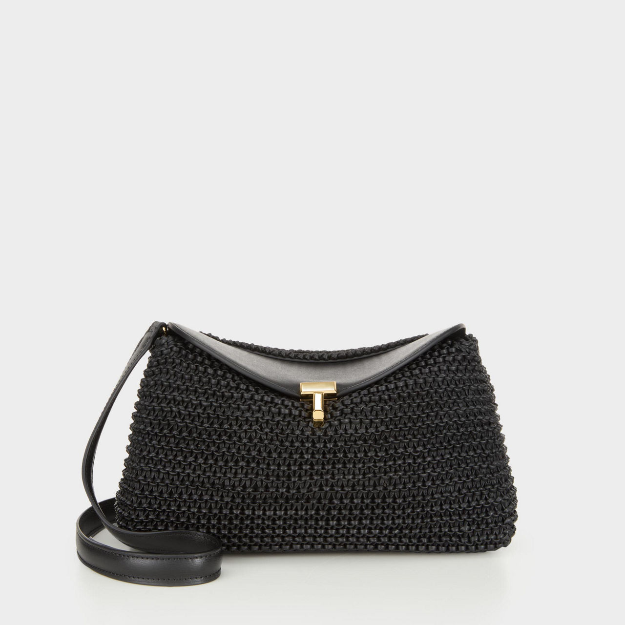 T-Lock Woven Clutch