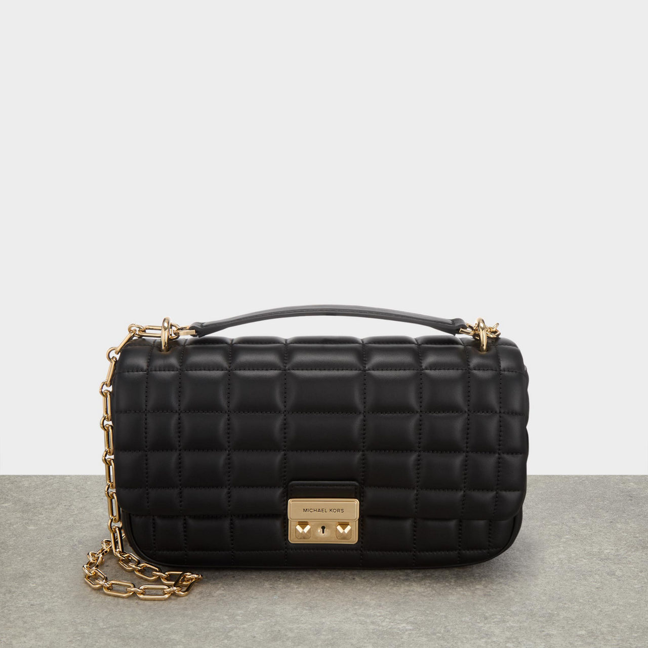 Tribeca Large Quilted Shoulder Bag