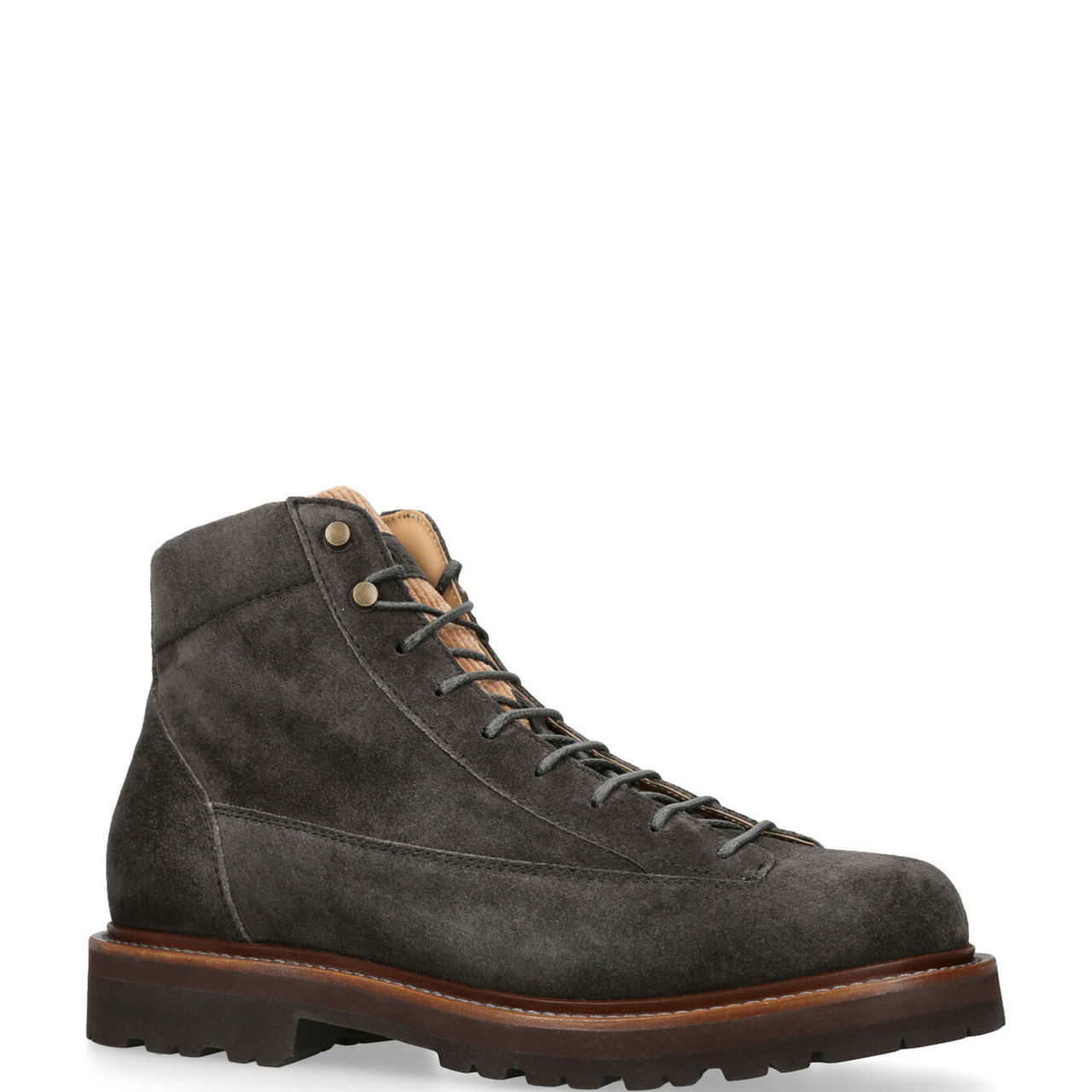 Hiker Suede Lace-Up Boots