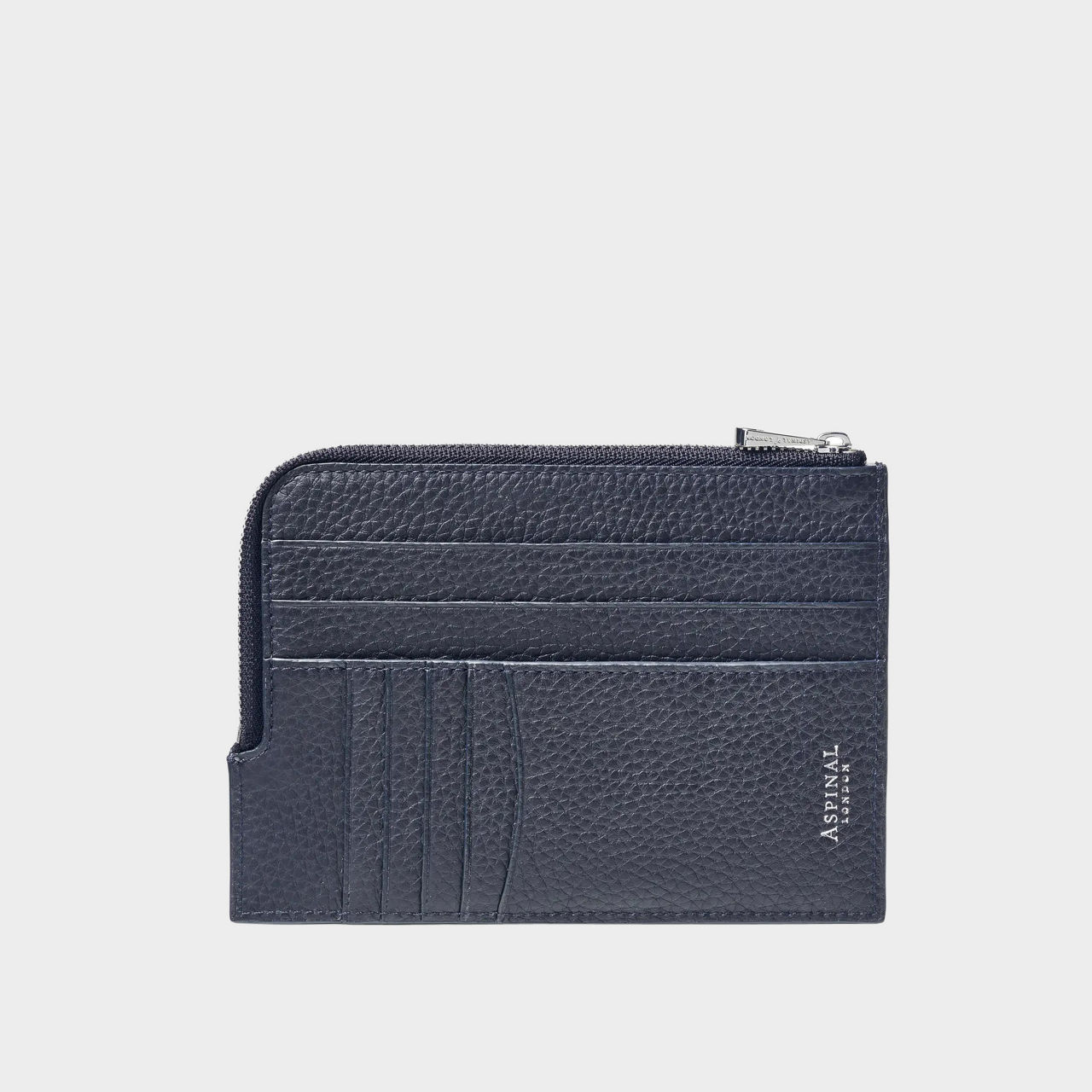 Classic Pebbled Leather Travel Wallet