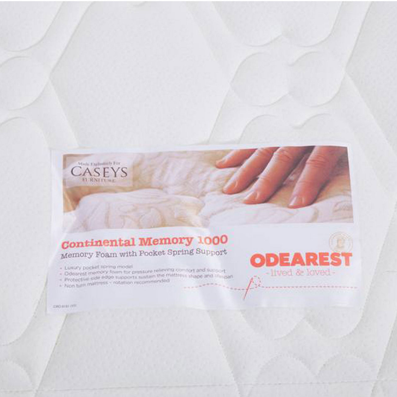 Continental Memory Mattress 6ft - Super King