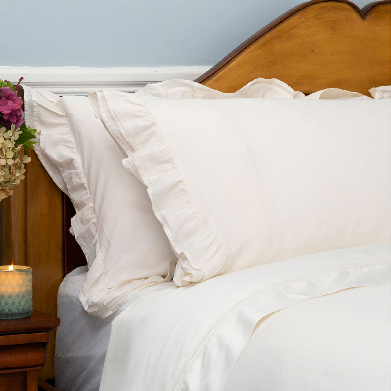 Emily Oxford Pillowcase Cream