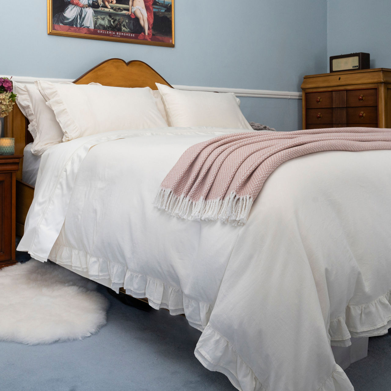 Emily Coordinated Bedding Cream