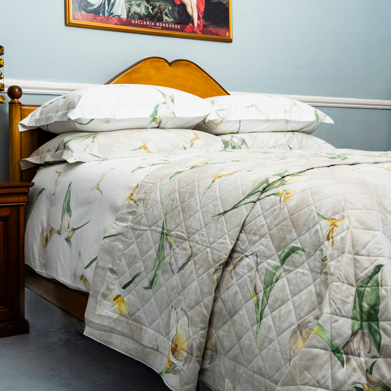 Kalos Duvet Cover White