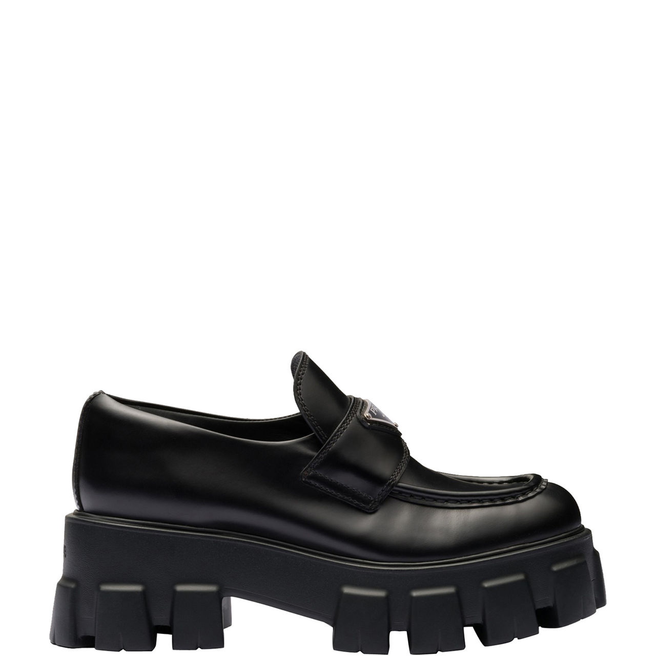 Monolith Brushed Leather Loafers