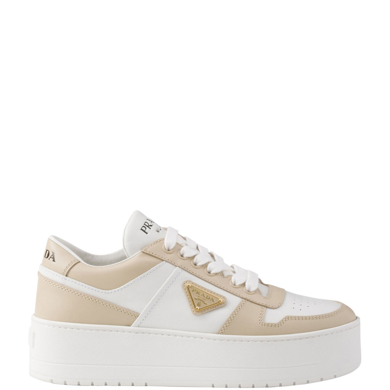 Downtown Bold Leather Trainers