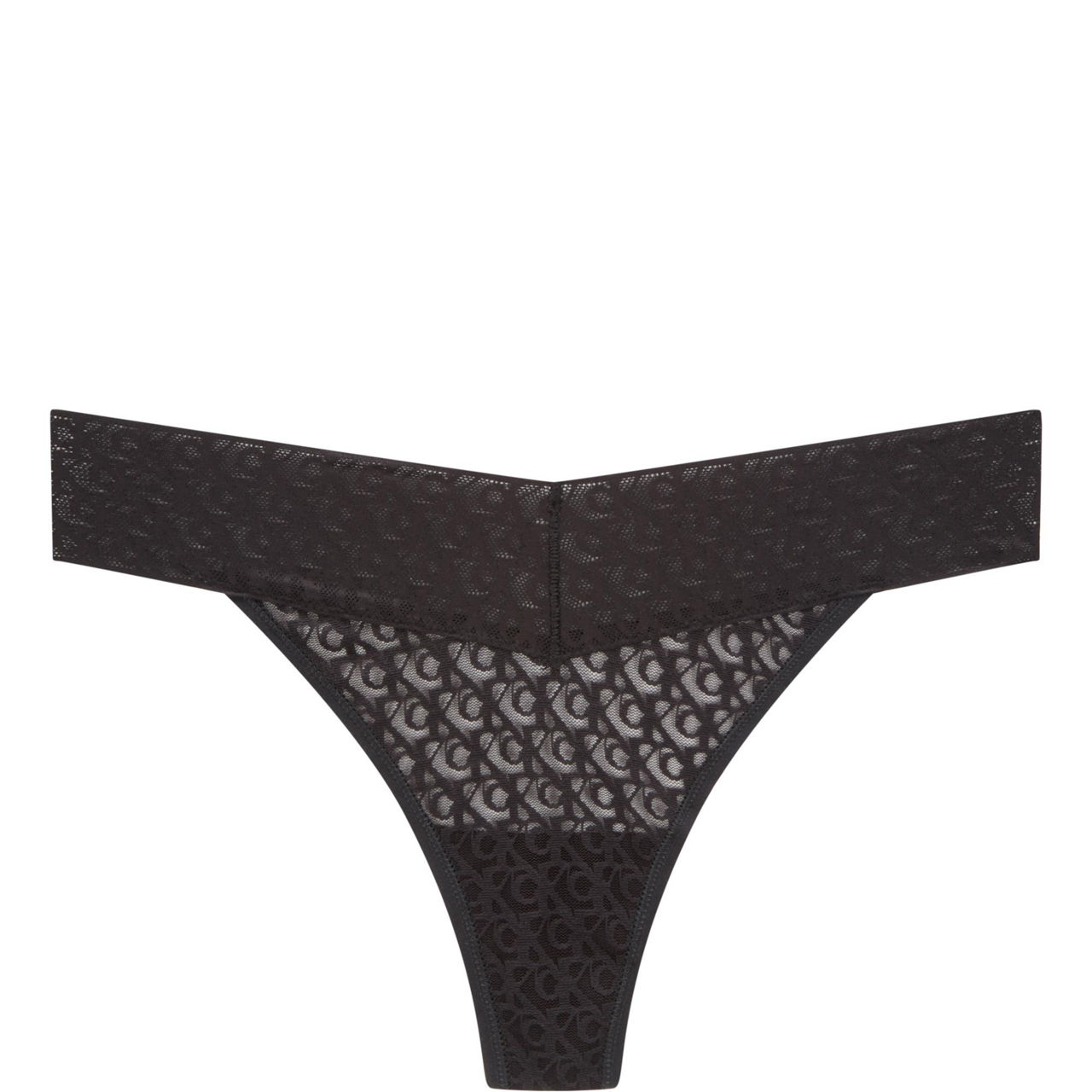 Icon Logo Lace Thong