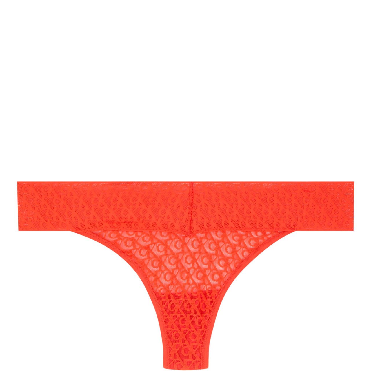Icon Logo Lace Thong