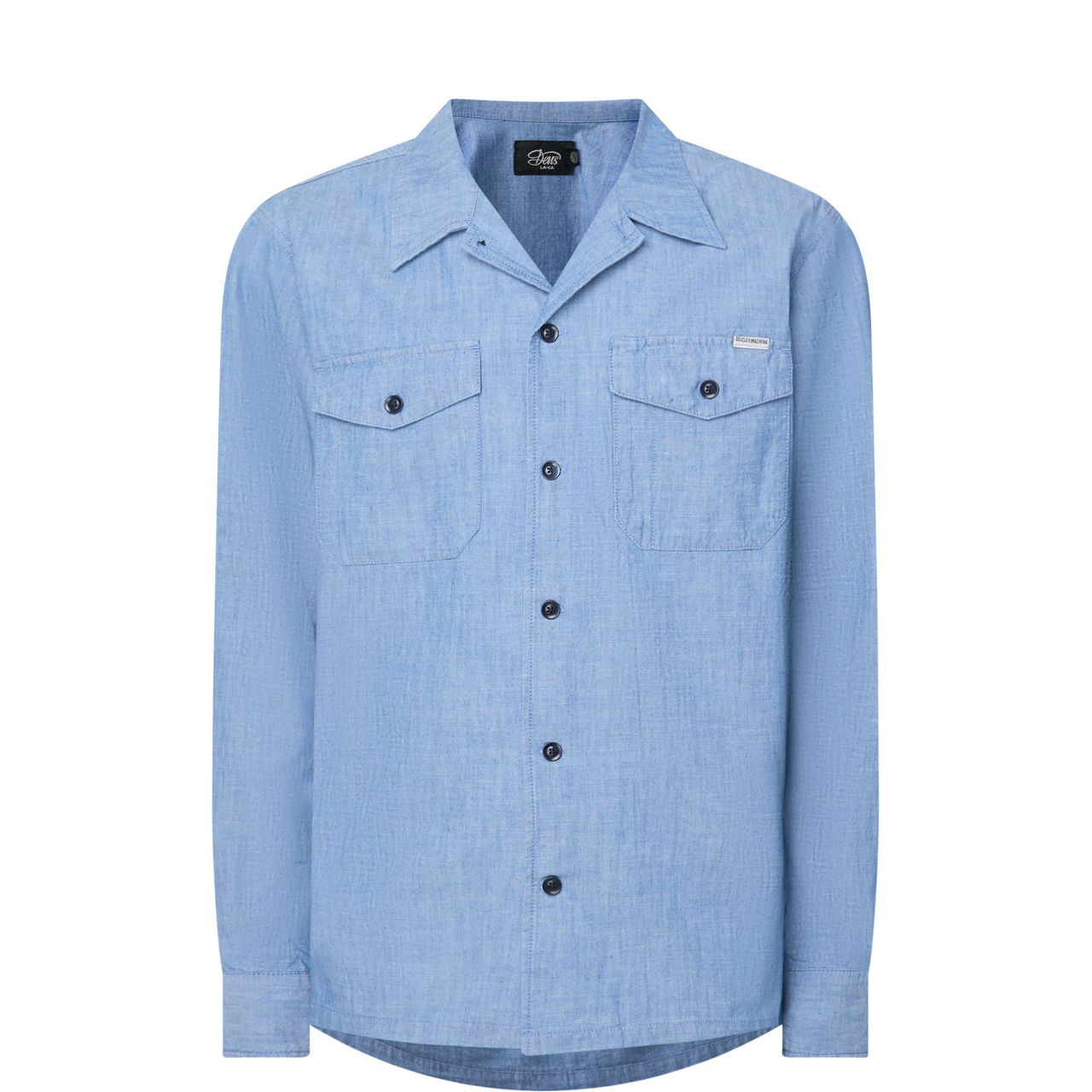 Forecourt Logo Denim Shirt