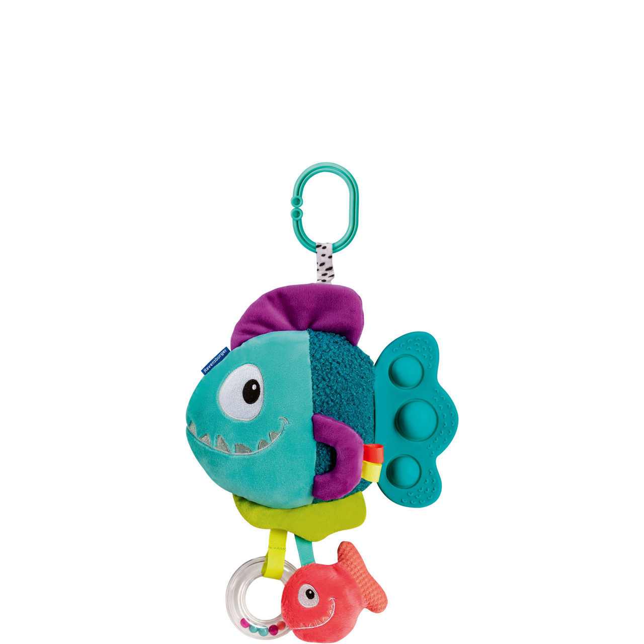 Pop-it Piranha Toy Blue