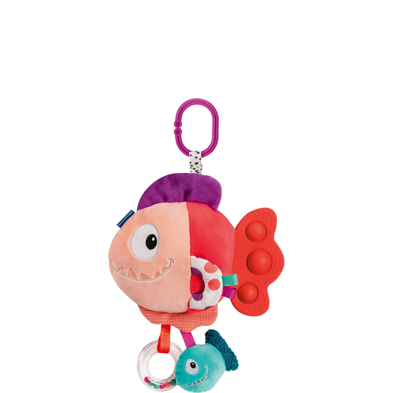 Pop-it Piranha Toy Red