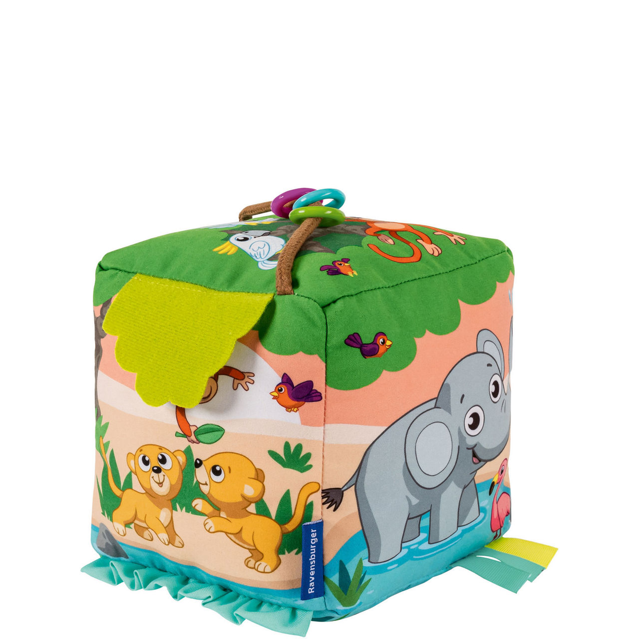 Wild Animals Roll & Play Sound Cube