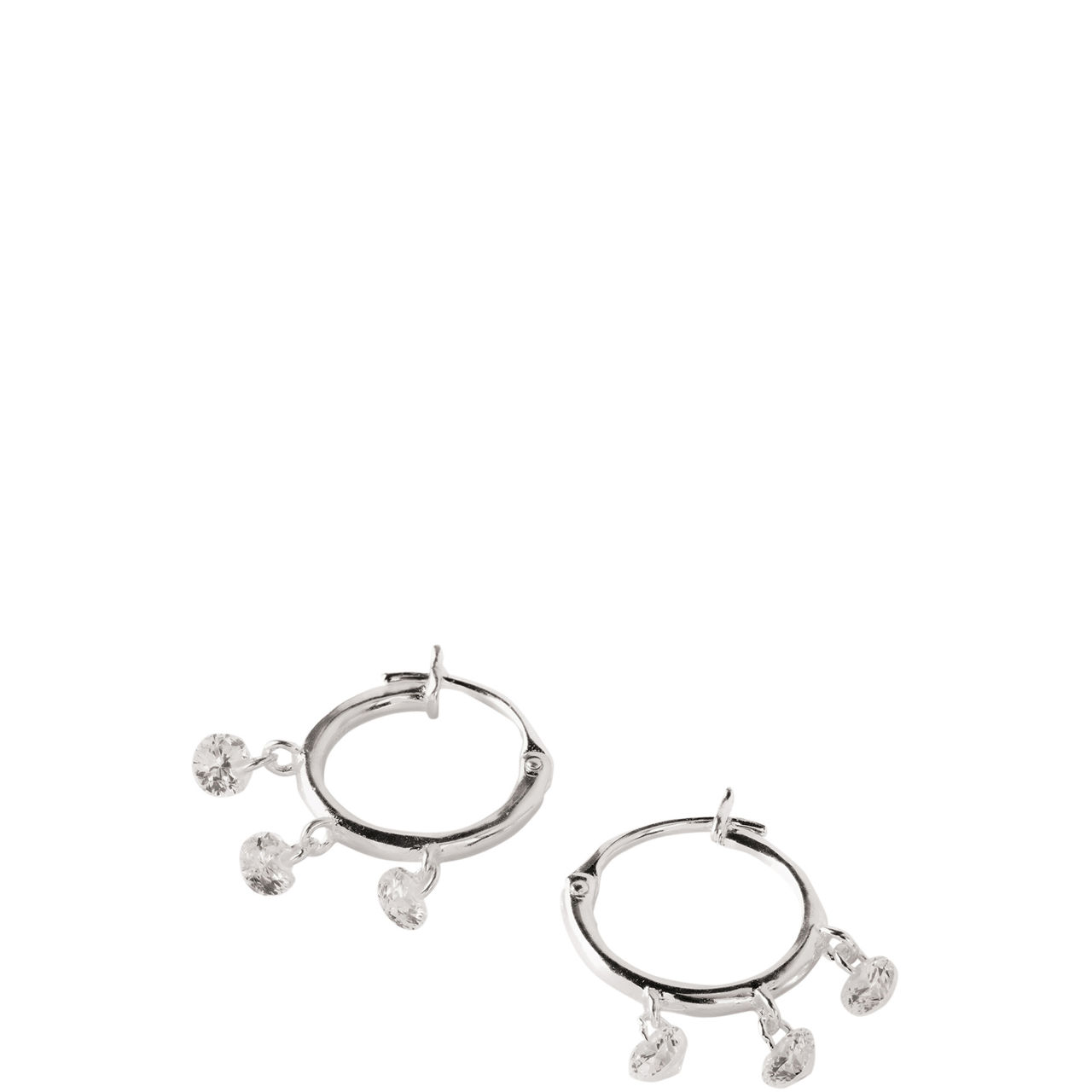 Ara Cubic Zirconia Huggies