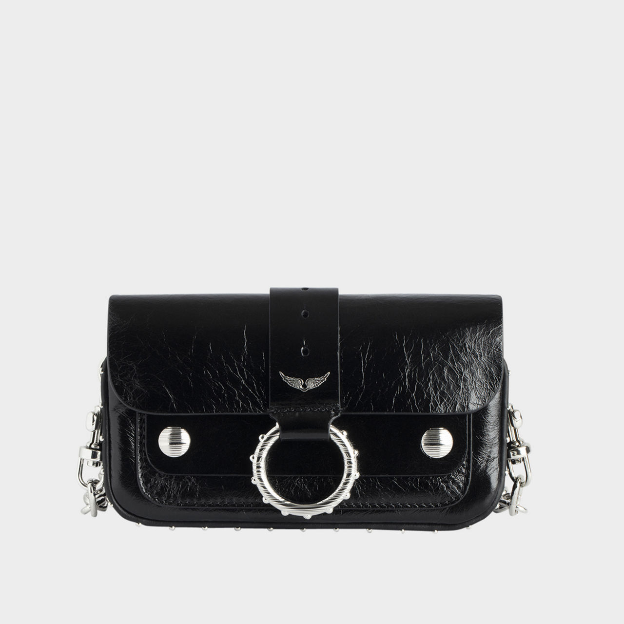 ZADIG&VOLTAIRE Kate Embellished Shoulder Bag