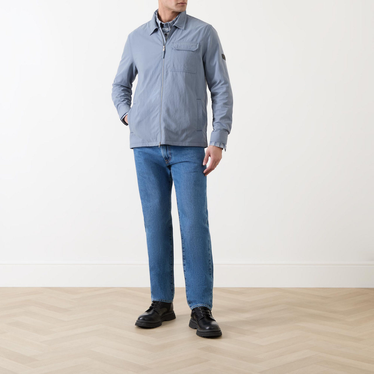 Maze Logo Overshirt Maze Logo Overshirt