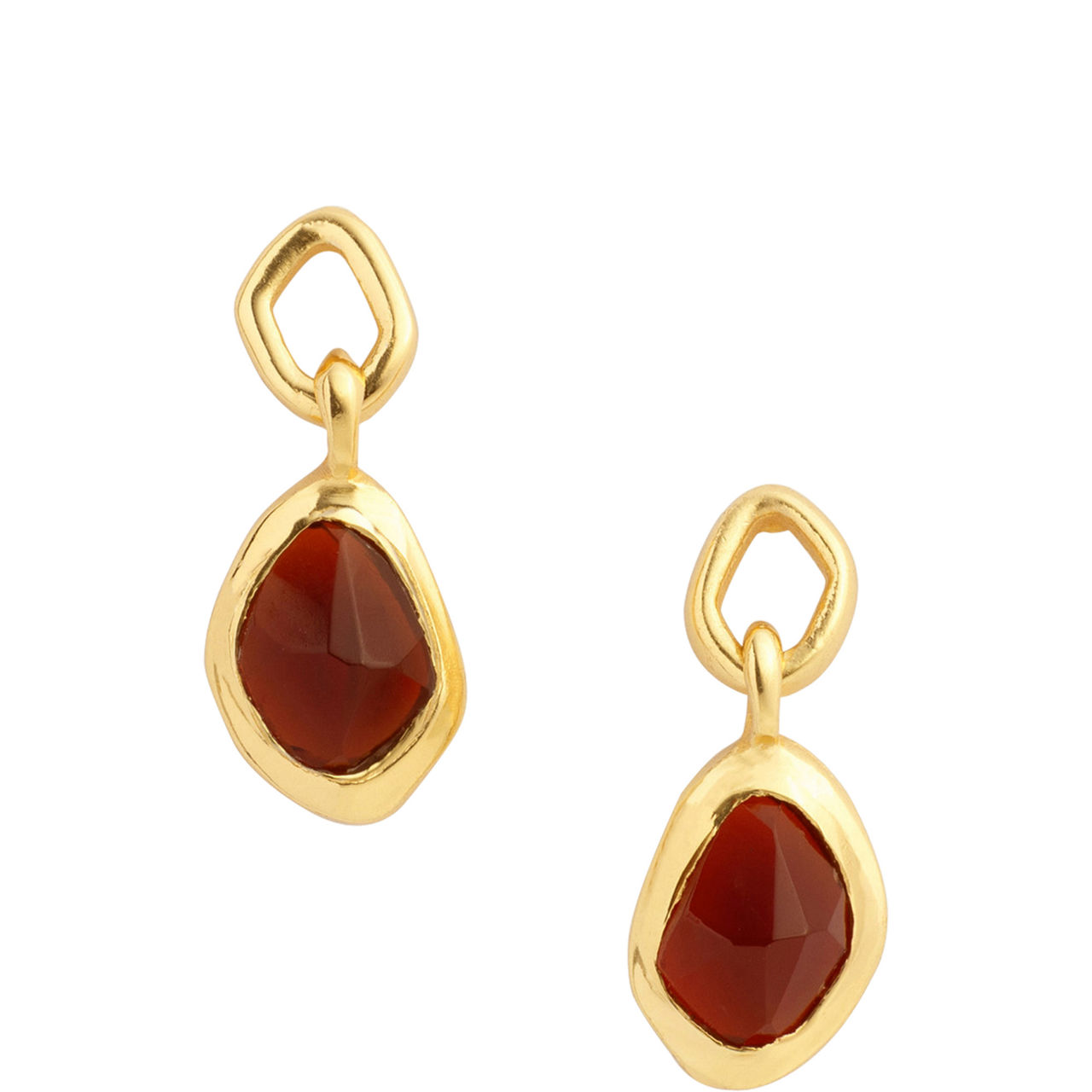Dapple Garnet Earrings