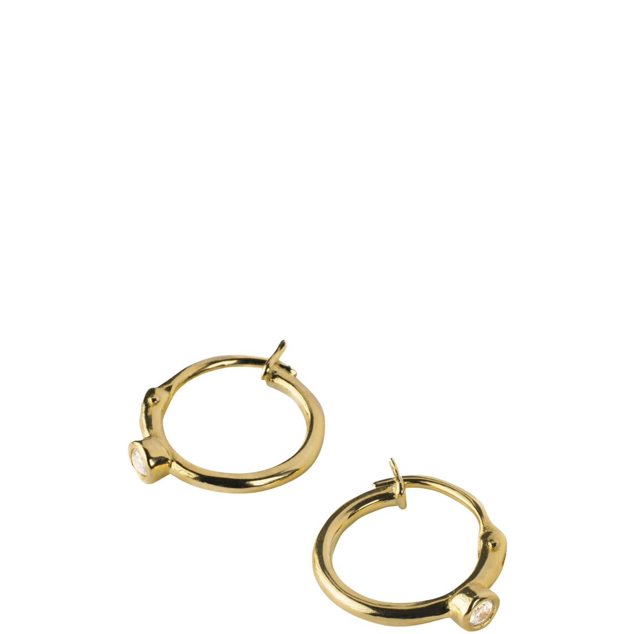 Lyra Polished Huggies