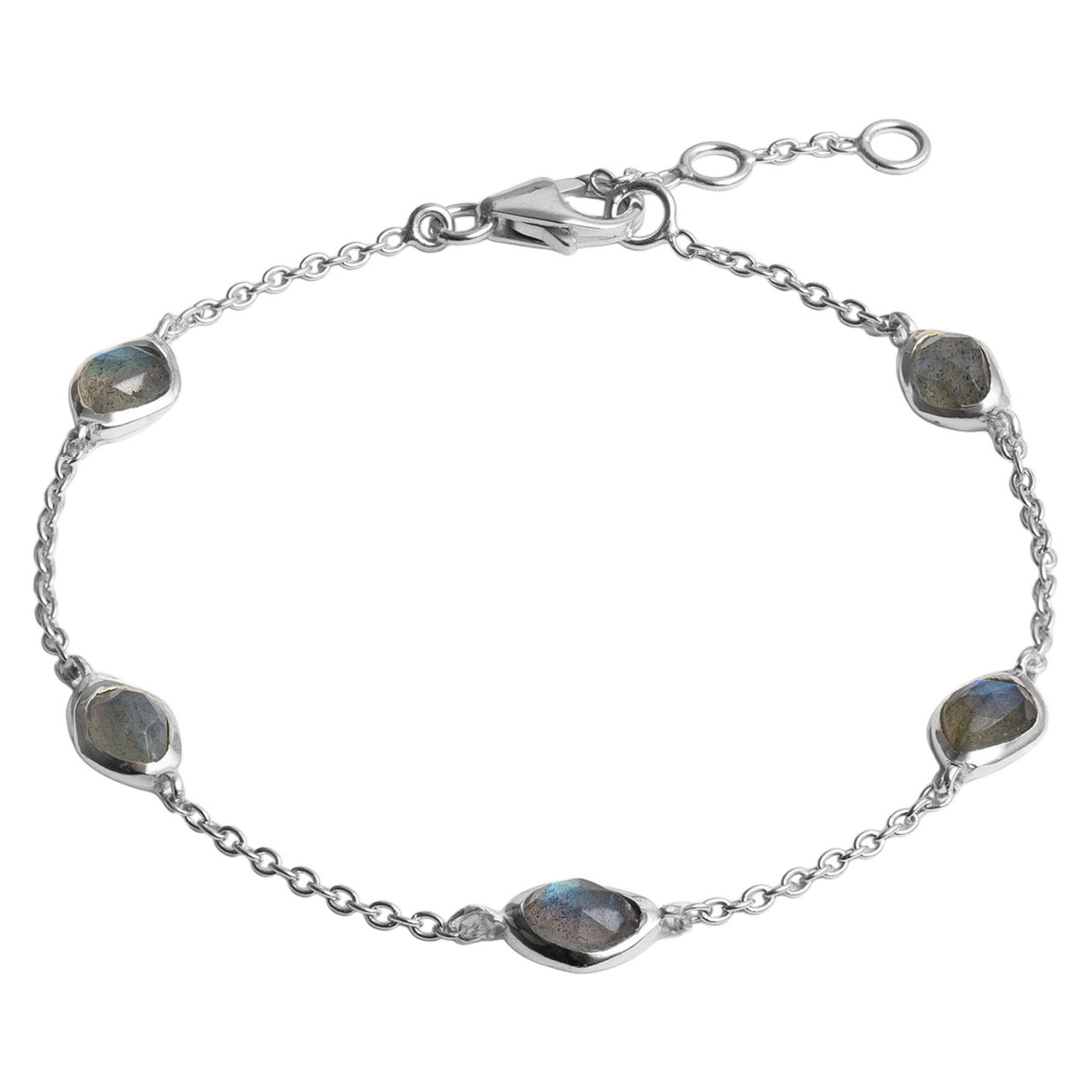 Labradorite Stepping Stone Bracelet Labradorite Stepping Stone Bracelet