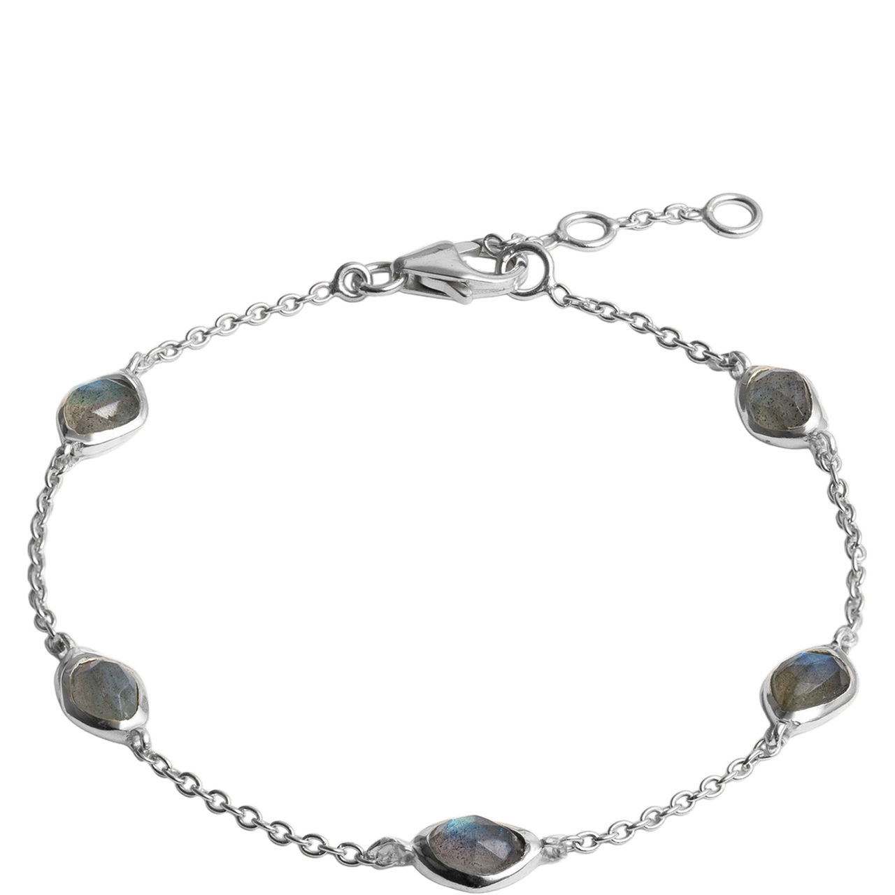 Labradorite Stepping Stone Bracelet