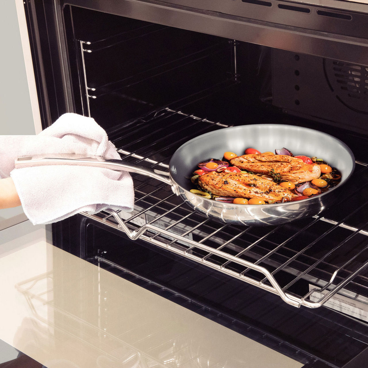 3-Ply Stainless Steel Frying Pan 20cm