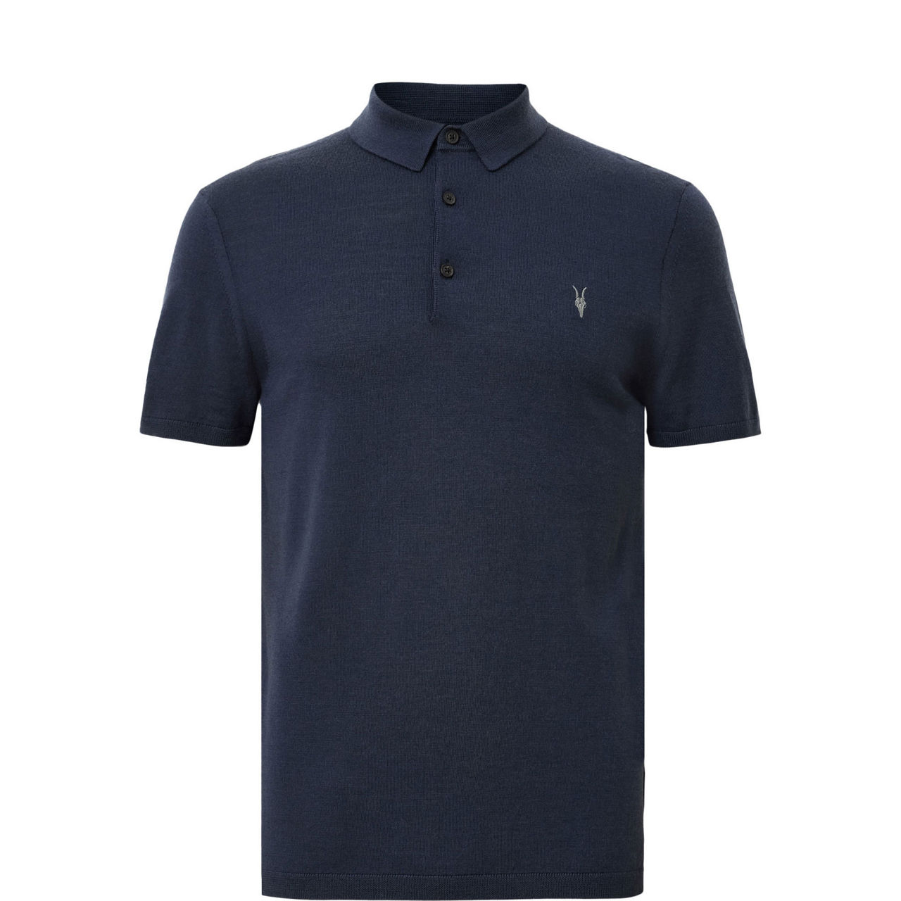 Mode Logo Knit Polo Shirt