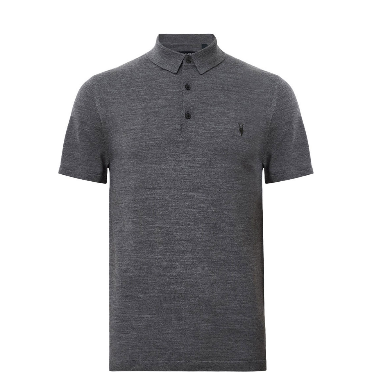 Mode Merino Wool Logo Polo Shirt