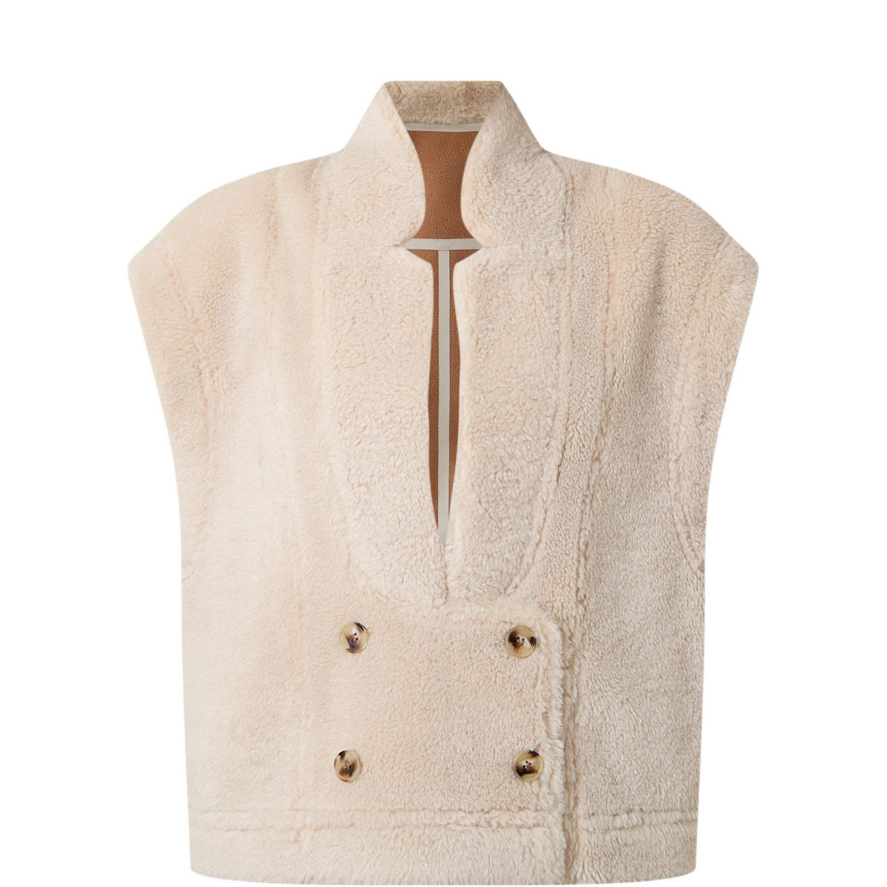 Fikaly Reversible Double-Breasted Gilet