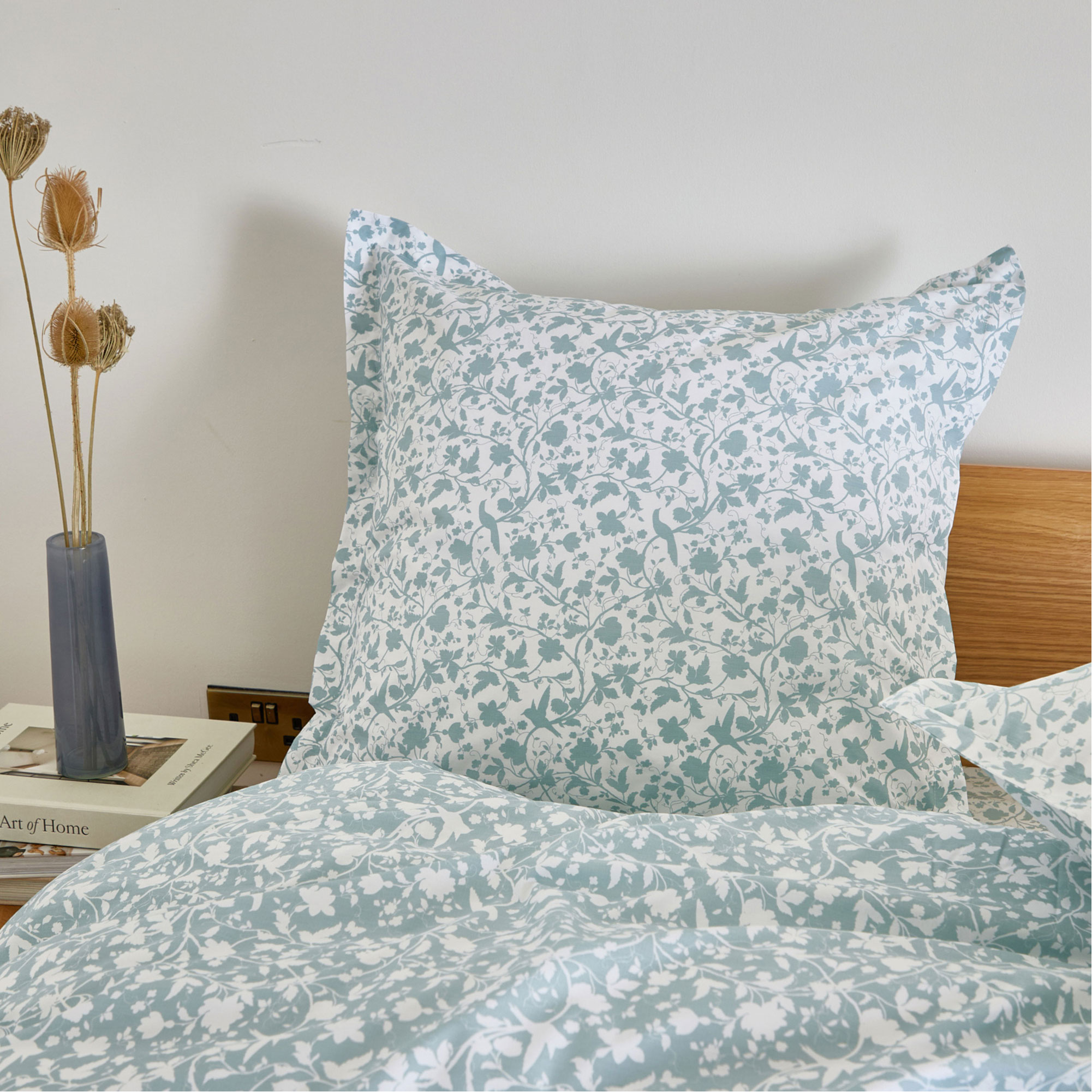 Claire Printed Oxford Square Pillowcase