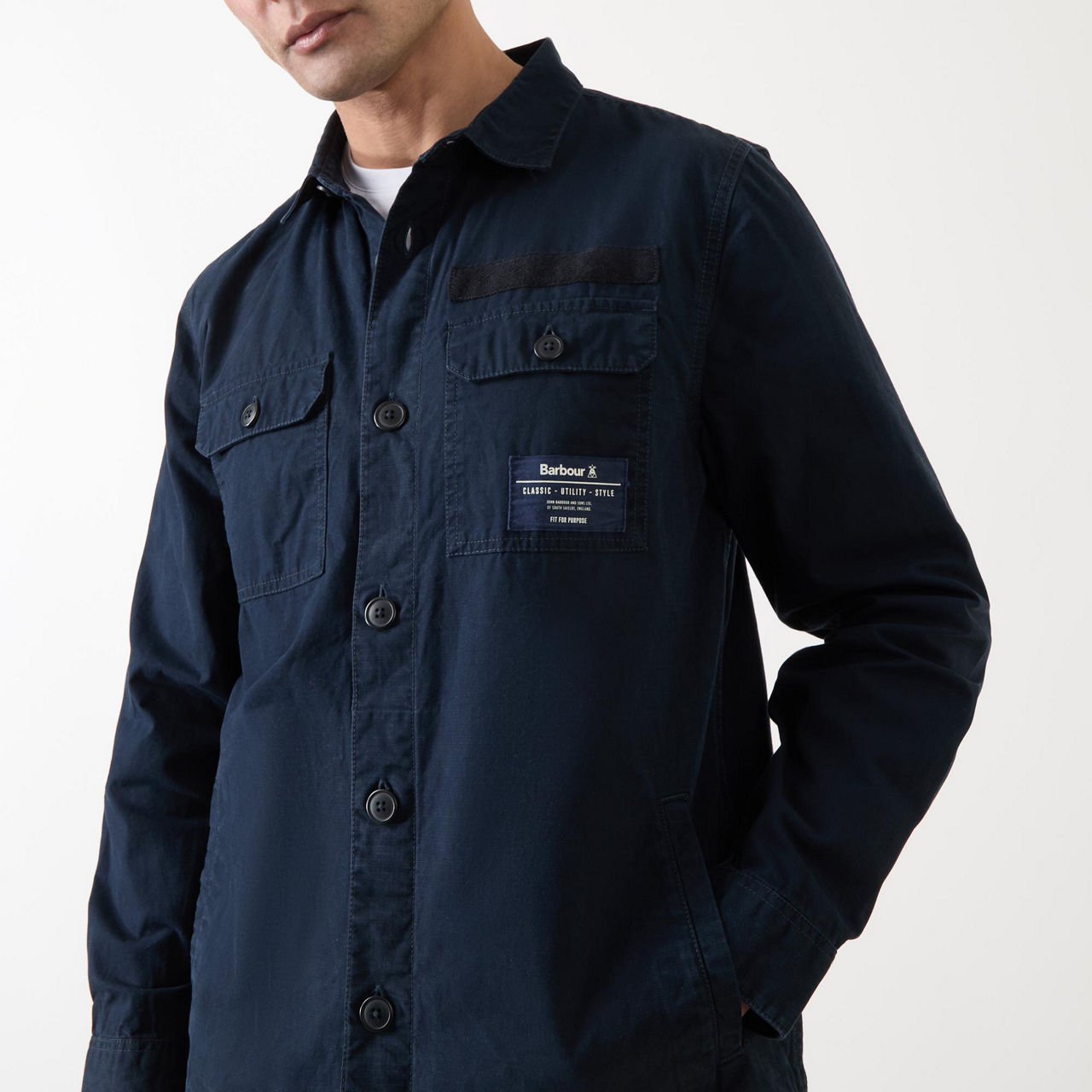 Bidlam Logo Overshirt Bidlam Logo Overshirt