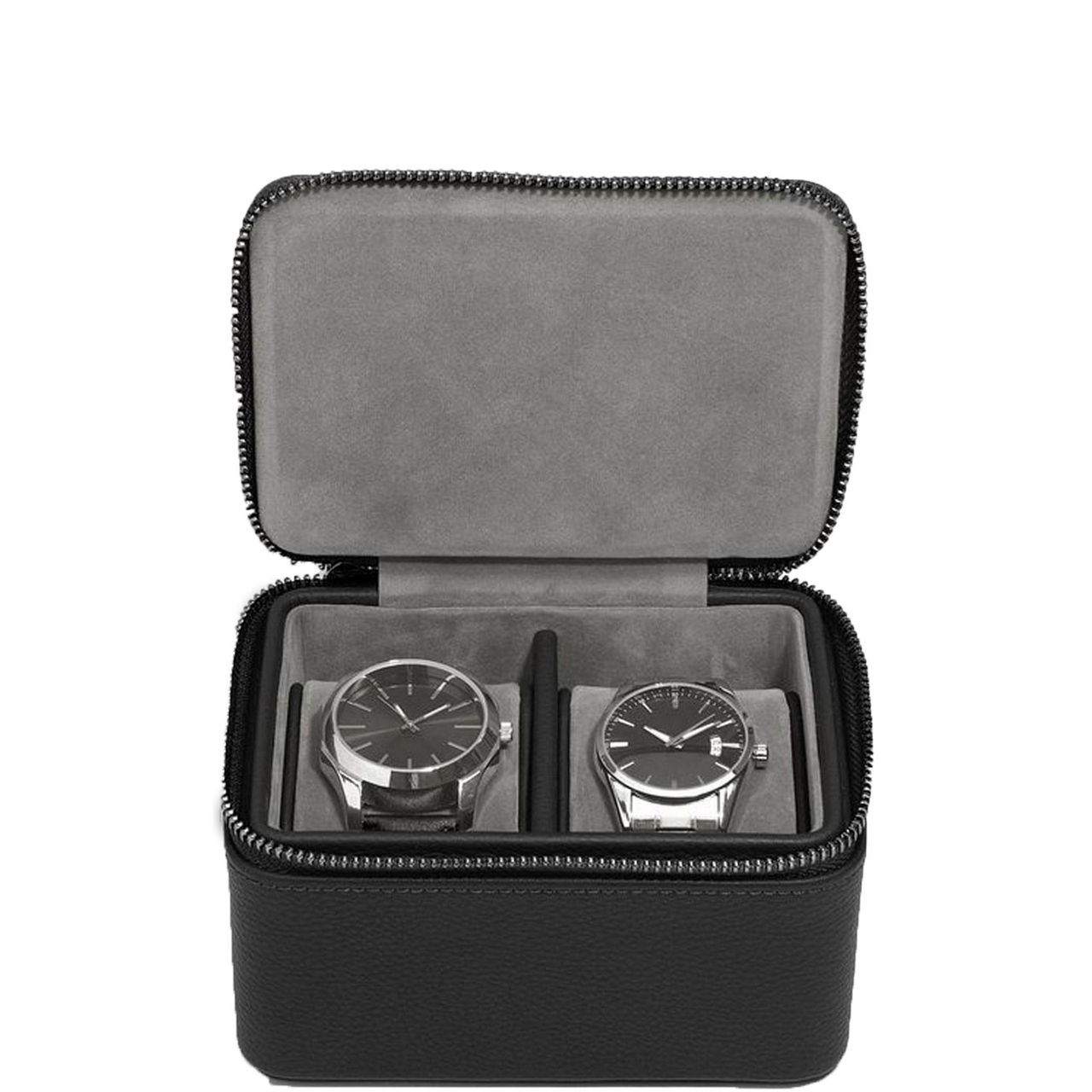 Large Zipped Travel Watch Box