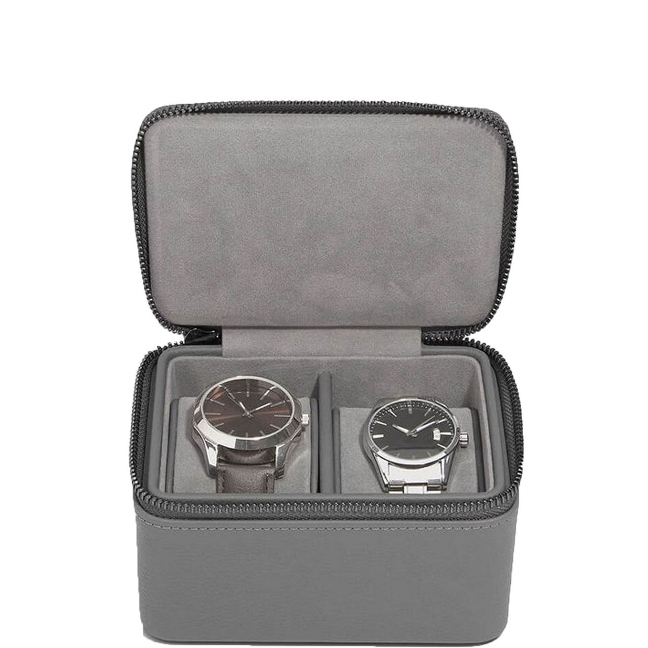 Large Zipped Travel Watch Box
