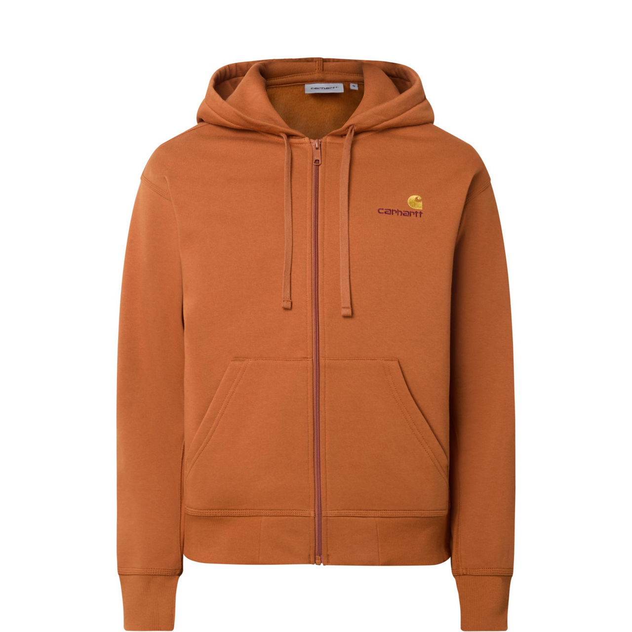 America Script Zip Through Hoodie