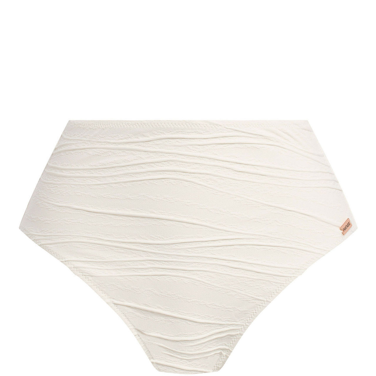Beach Waves High-Waist Bikini Bottoms