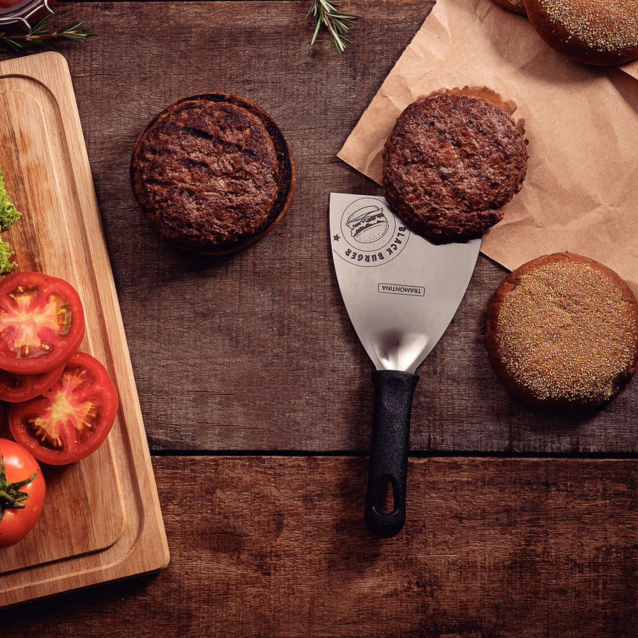 Stainless Steel Burger Spatula 21.9cm