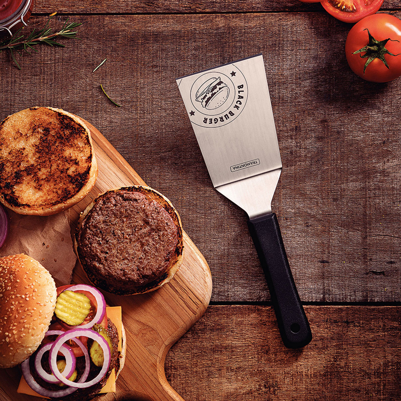 Stainless Steel Burger Spatula 28.8cm