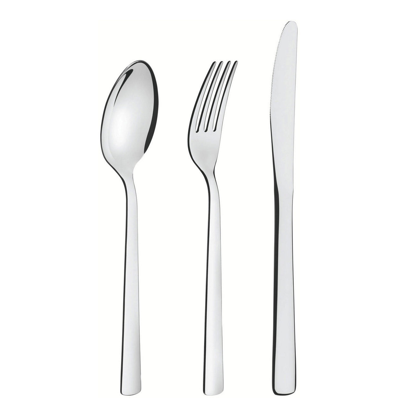 24-Piece Stainless Steel Cutlery Set