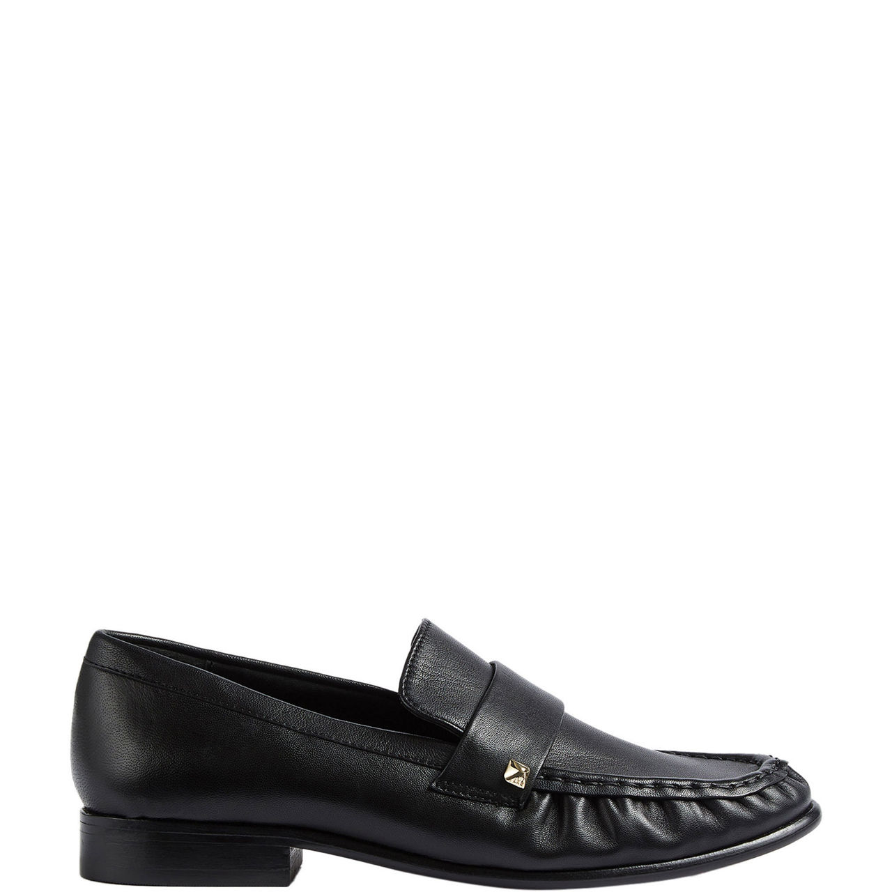 Adira Leather Stud Loafers