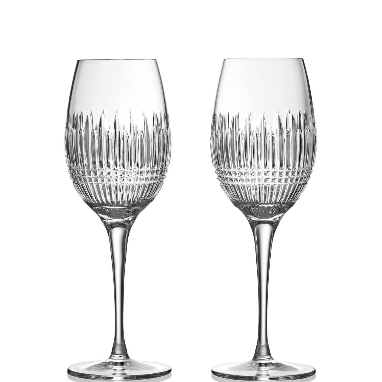Lismore Diamond Wine Glass Set of Two